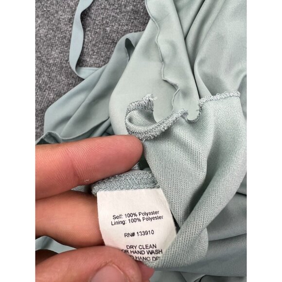 Show Me Your Mumu Audrey Maxi Dress Women's Large Green Belted Pullover - Picture 8 of 8